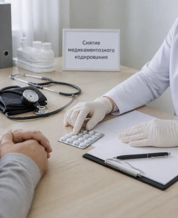 Снятие медикаментозного кодирования в Устях-Илимске от 5200 р. | Медзона