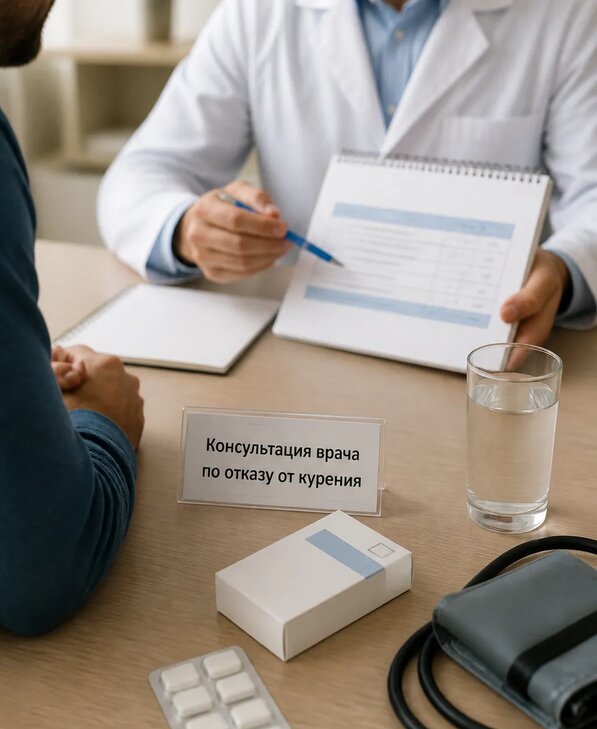 Консультация врача по отказу от курения для взрослых в Устях-Илимске